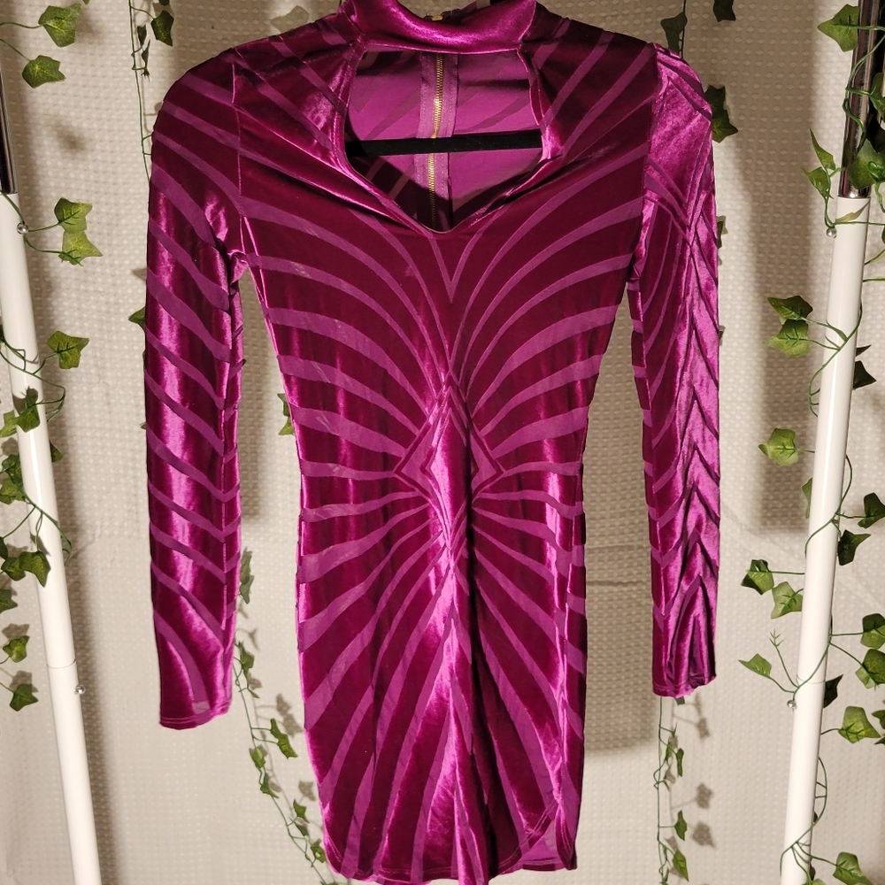 Velvet Party Dress (XS)